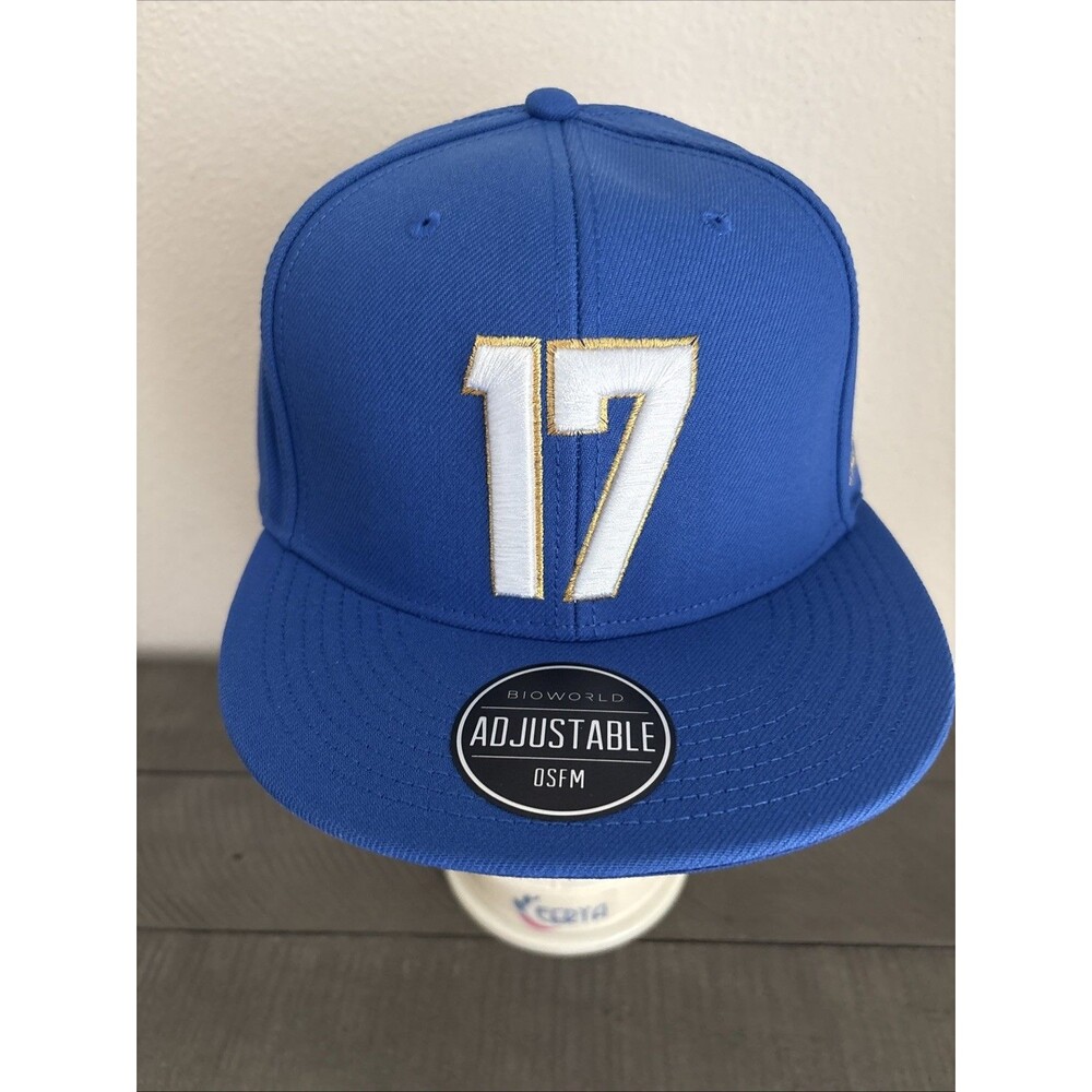 Bioworld Shohei Ohtani #17 World Champion Adjustable Cap Blue NEW